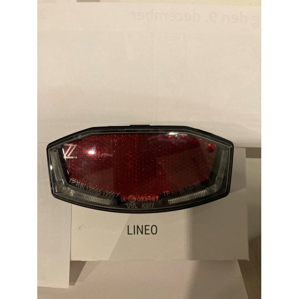 Baglygte, Spanninga Lineo, auto