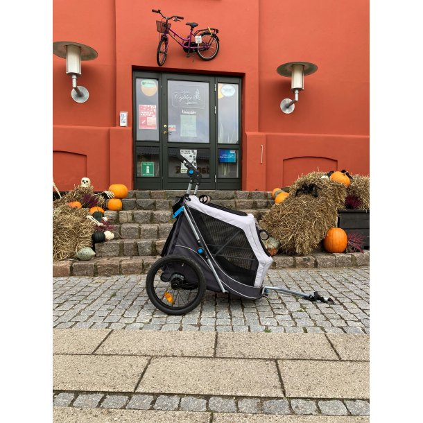 Brugt Trixi cykel og lbetrailer til hunde optil 15kg