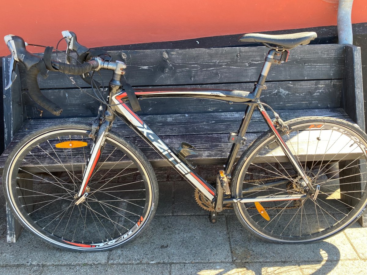 Brugt sort herre cykel, N - Brugte cykler, på vej - Lykke Cykler